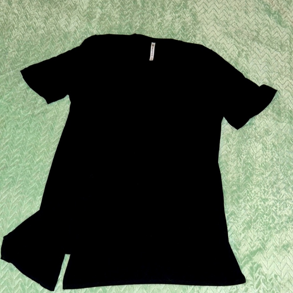 Black Fabletics Short-Sleeve Soft Workout Top